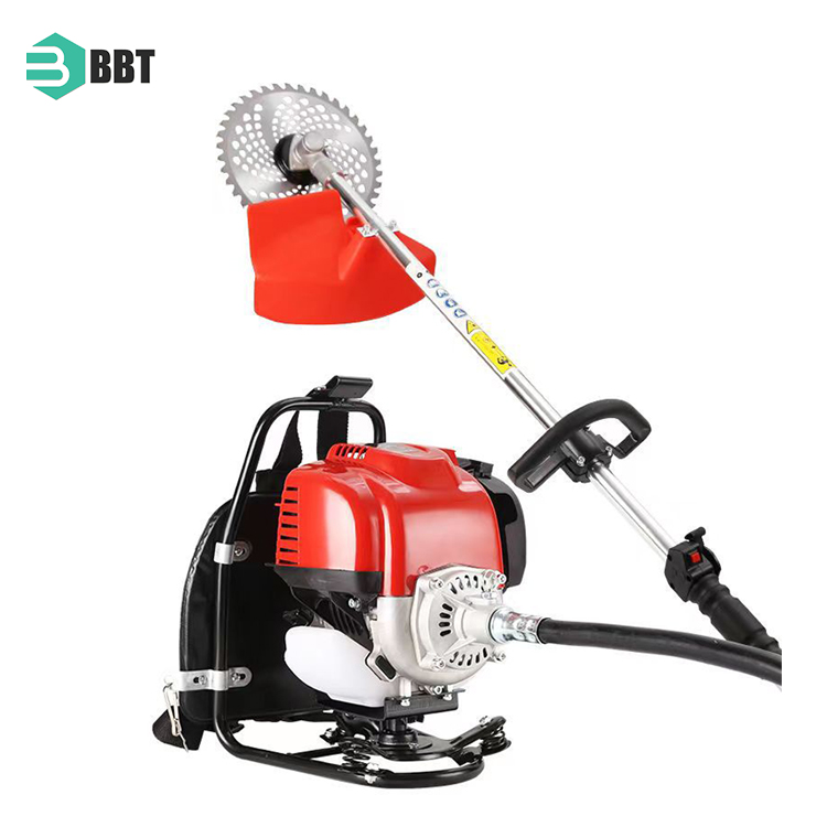 4-Stroke Gasoline Garden Mower Knapsack Weeding Machine for Farming and Gardening