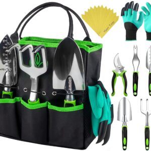 GROWIT Premium Gardening Instrument Set – 22-Piece Present Assortment for Ladies, Mothers, and Males – Sturdy and Ergonomic Gardening Instruments